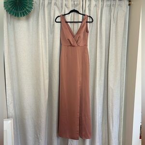 NWT Peach BHLDN Gown